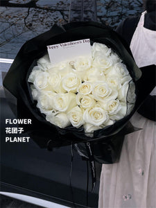 White Roses Bouquet（XL Size）