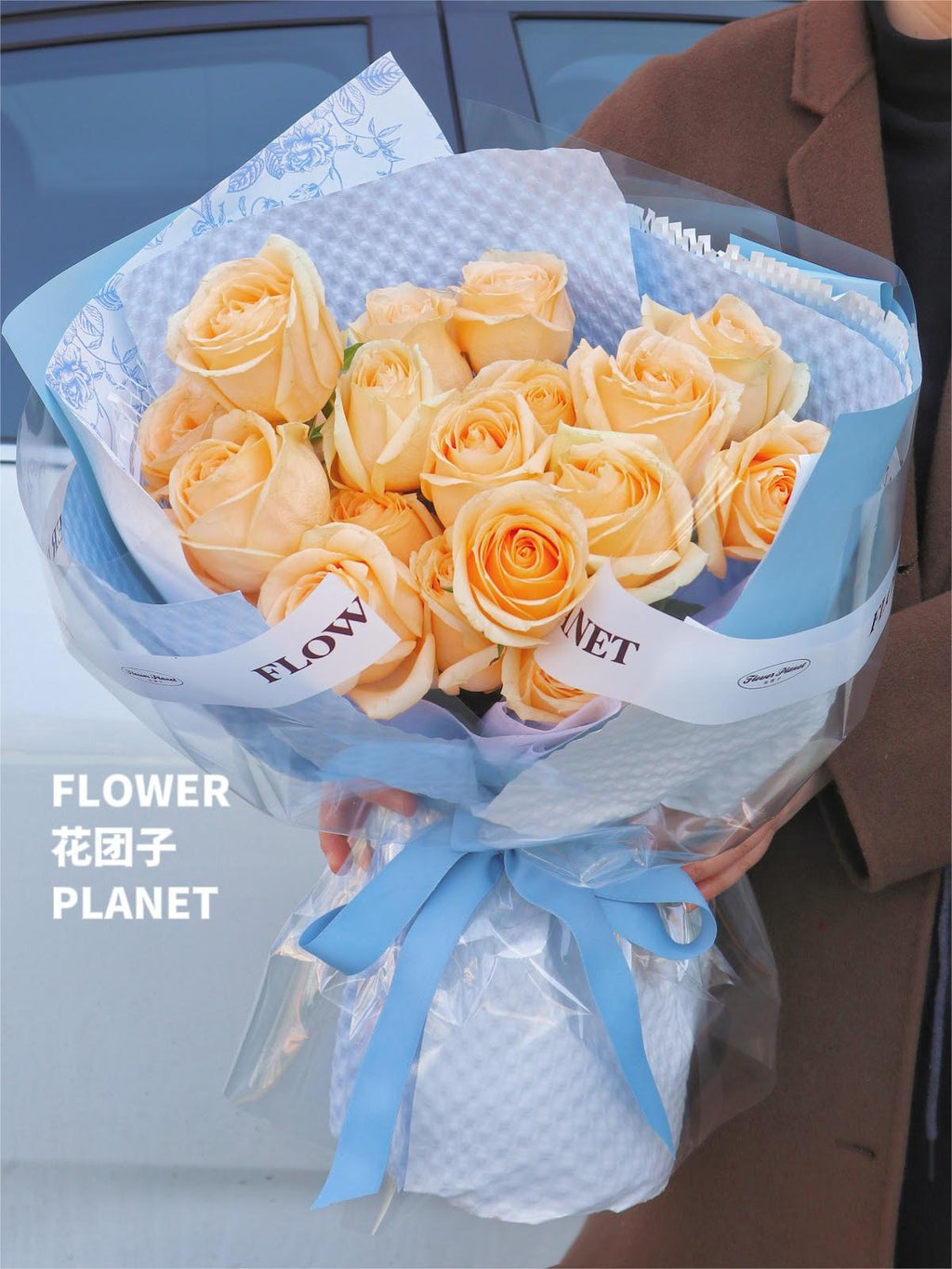 Yellow roses bouquet (L Size)