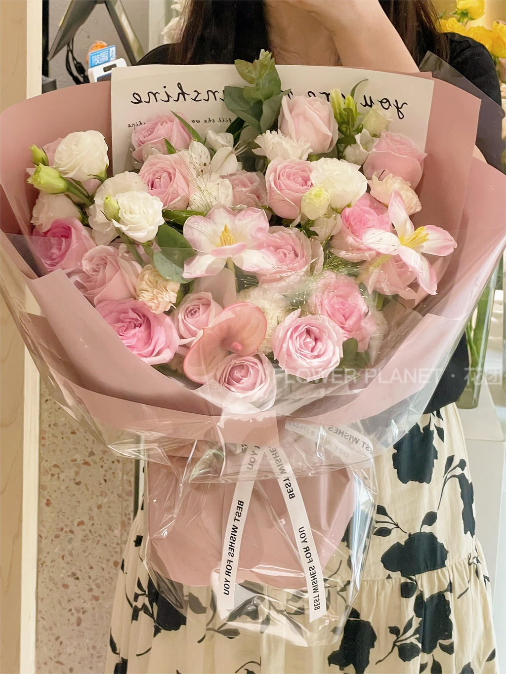 Pink Color Theme Huge Bouquet（XXLSize）