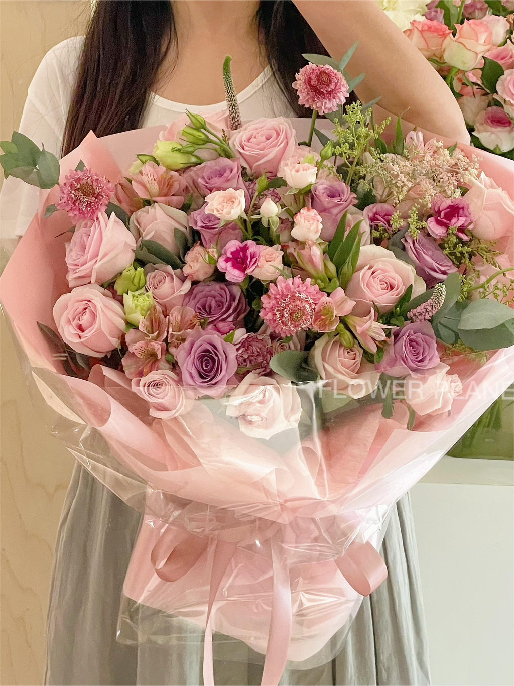 Pink&Purple Color Theme Huge Bouquet（XXLSize）