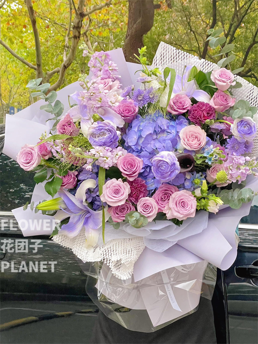 Purple&Pink Color Theme Huge Bouquet（XXLSize）