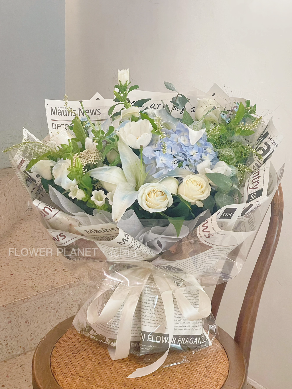 Roses&Carnation&Lily Bouquet（L Size）